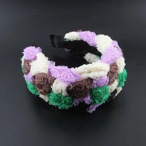 Thick Multicolored Headband